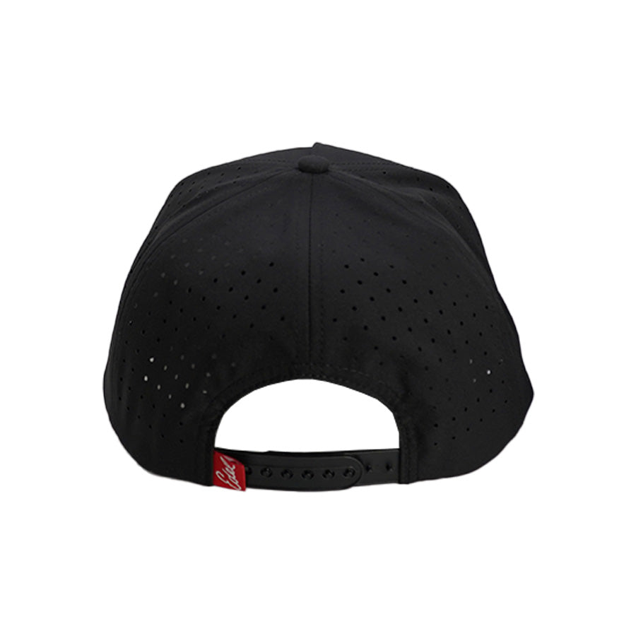 Edel Golf Signature Circle Rope Hat Black - Side
