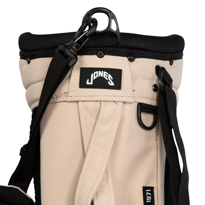 Edel Golf x Jones Stand Bag closeup on top