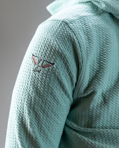 Player Preferred™ Waffle Knit Hoodie - Bright Mint