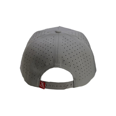 Edel Golf Signature Circle Rope Hat Grey - Back