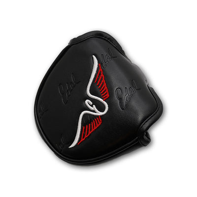 Edel Black Mallet Putter Cover Close-Up