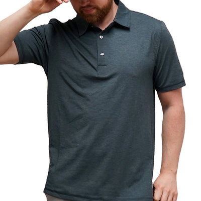 Edel X Linksoul Delray Polo - Navy Heather