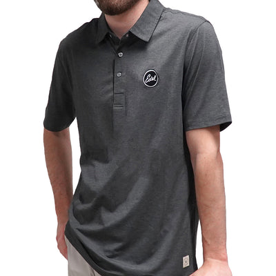 Edel X Linksoul Delray Polo - Black Heather