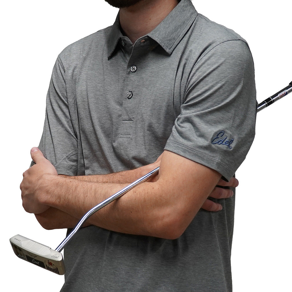 Edel X Linksoul Delray Polo - Heather Grey