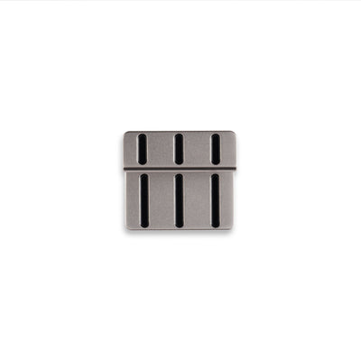 Edel EAS alignment plate, 3 top - 3 bottom, top view