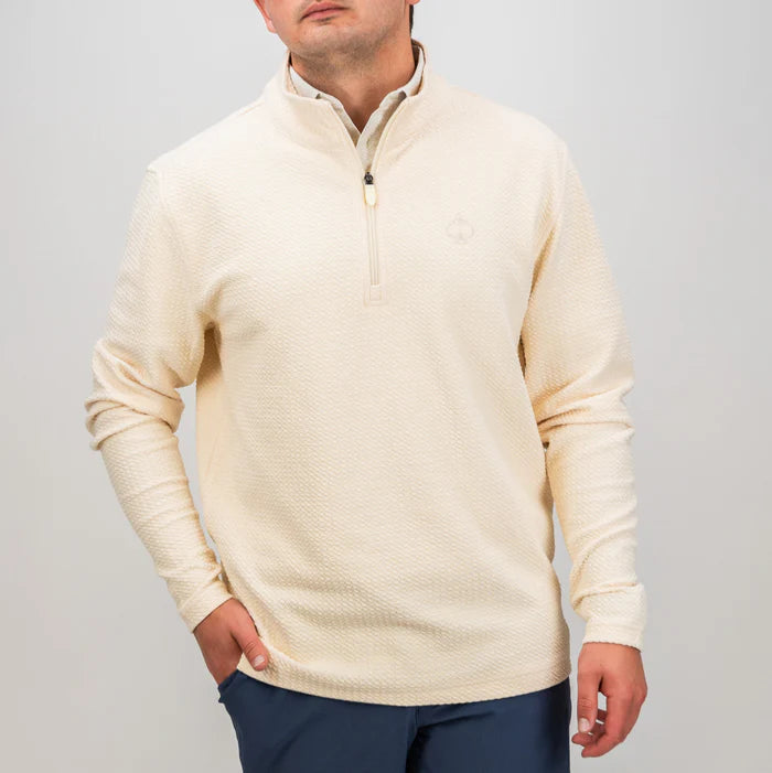 Player Preferred™ Waffle Knit Pullover - Cream