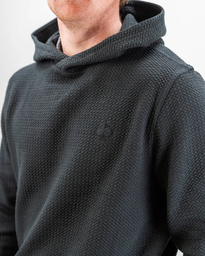 Player Preferred™ Waffle Knit Hoodie - Obsidian