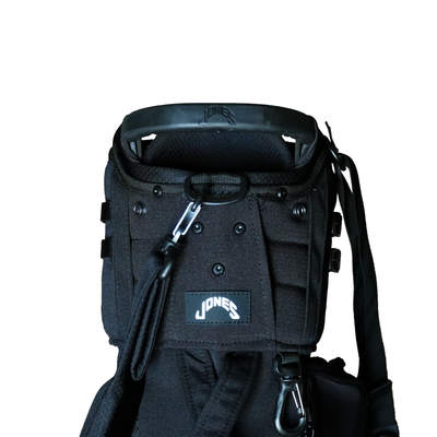 Edel Golf x Jones Stand Bag closeup on top
