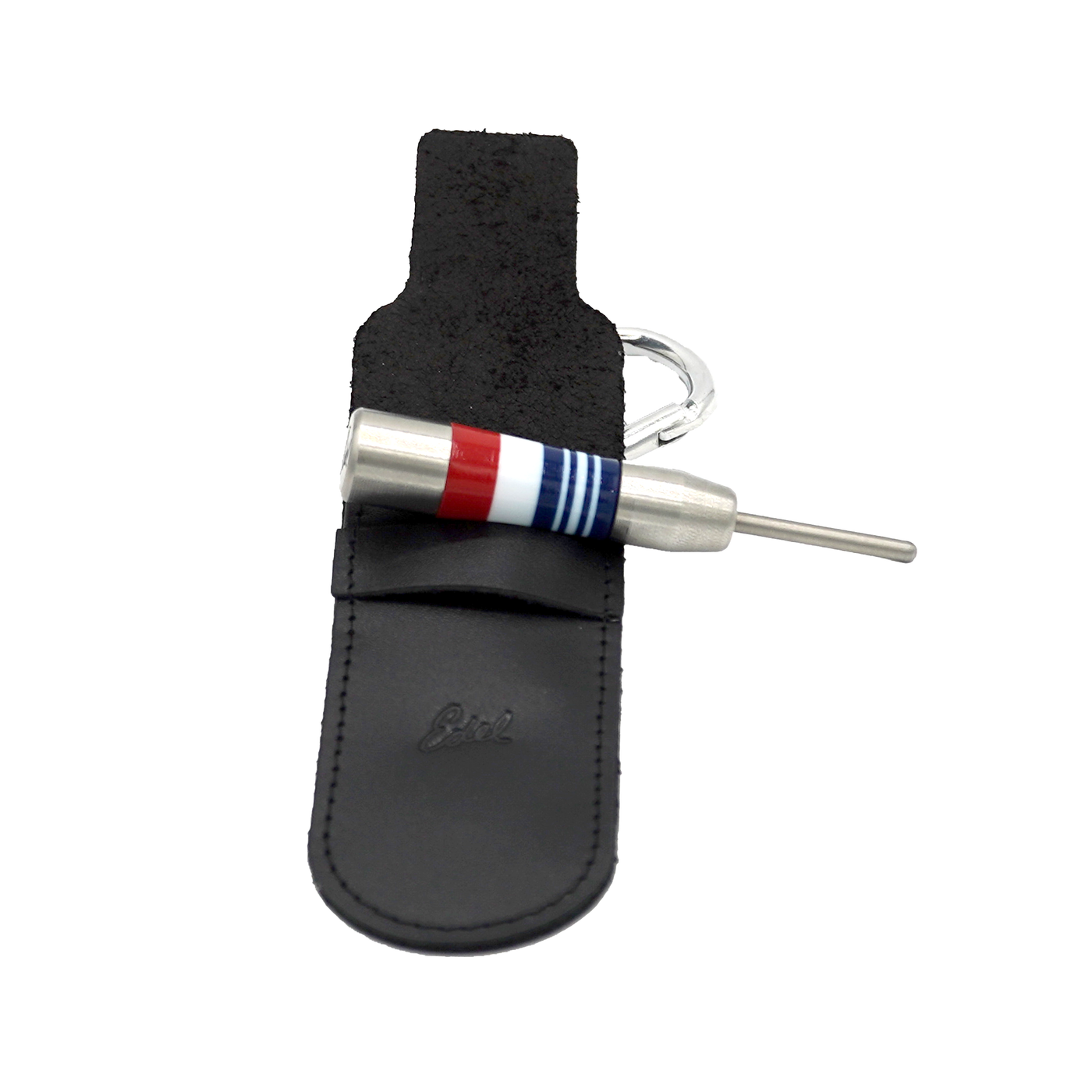 Edel Repair Tool featuring a Texas ferrule on top of a leather sleeve